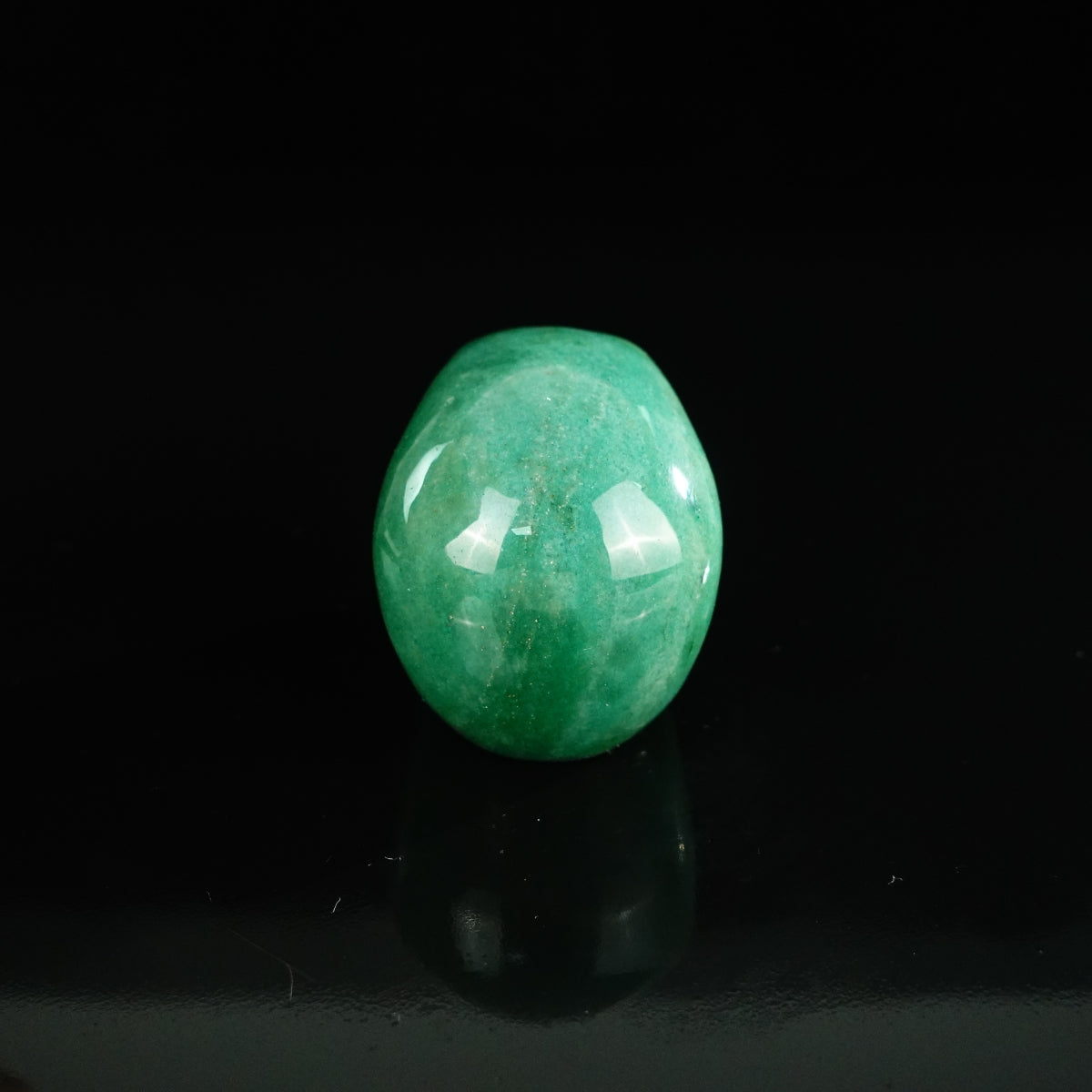 2.2" Green Aventurine Crystal Skull Carving - Unique Piece #GA07