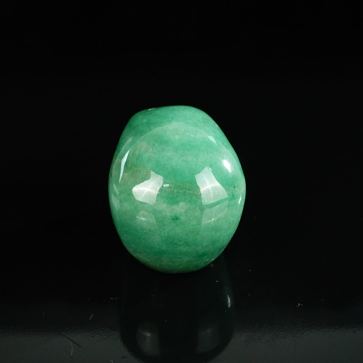 2.2" Green Aventurine Crystal Skull Carving - Unique Piece #GA09