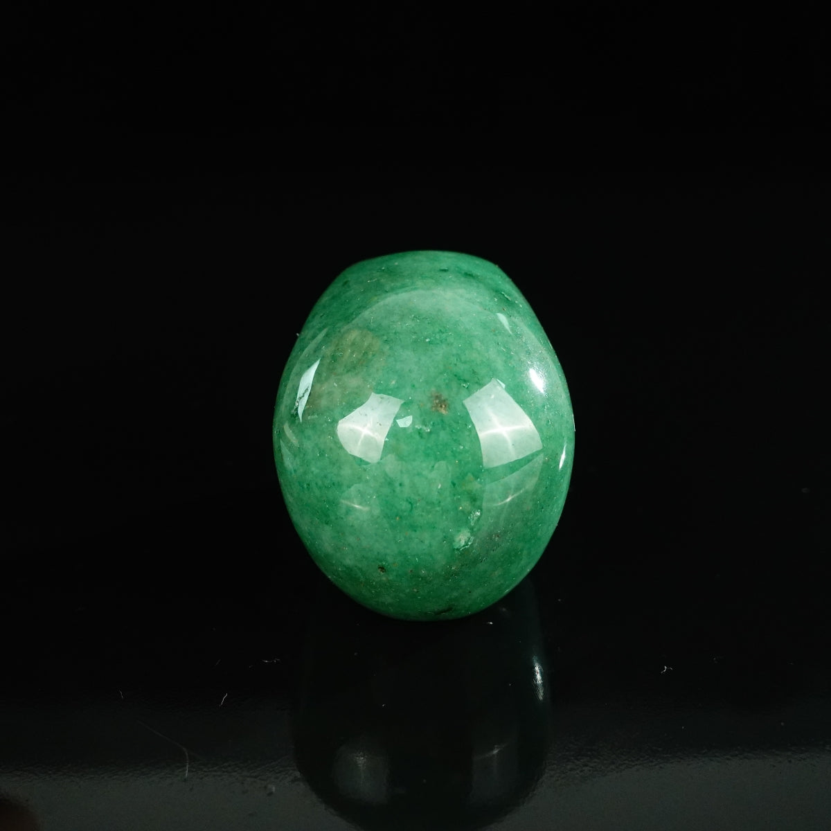 2.2" Green Aventurine Crystal Skull Carving - Unique Piece #GA10