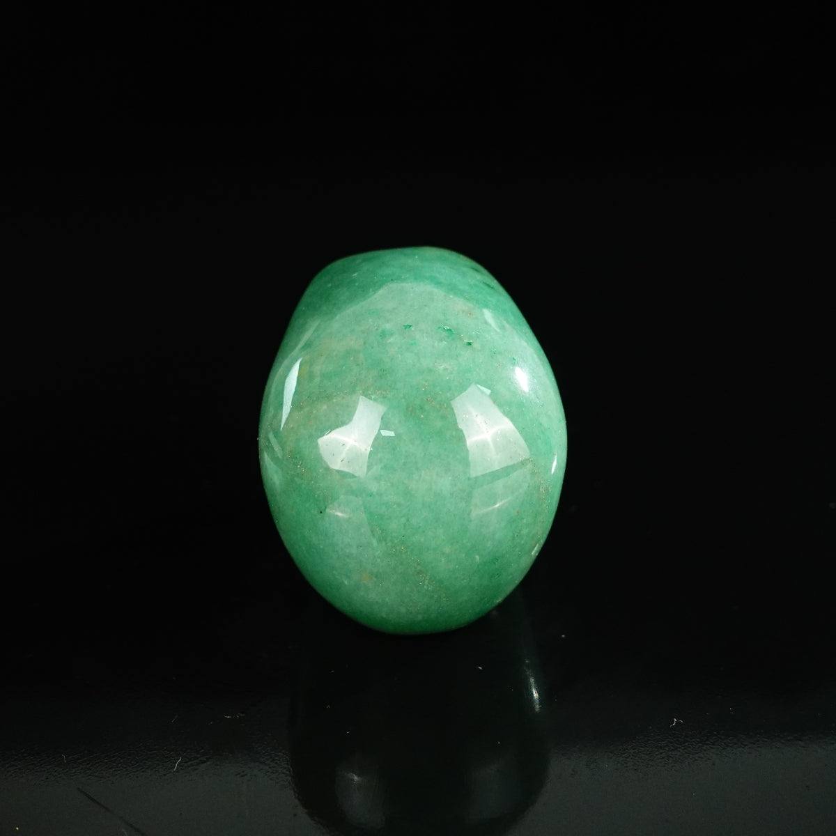 2.2" Green Aventurine Crystal Skull Carving - Unique Piece #GA11