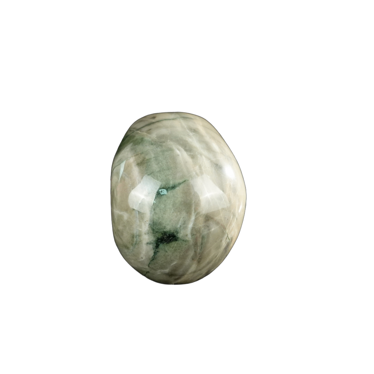 2.2" Nine Dragon Jade Crystal Skull Carving - Unique Piece #HA01