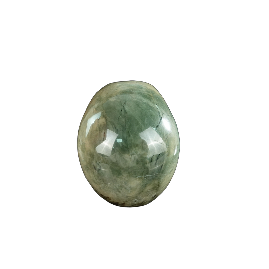 2.2" Nine Dragon Jade Crystal Skull Carving - Unique Piece #HA05
