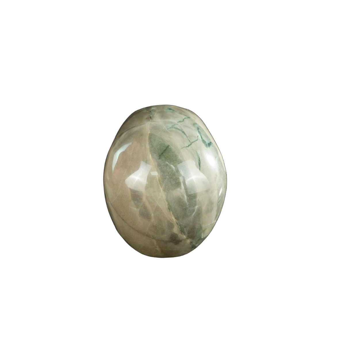 2.2" Nine Dragon Jade Crystal Skull Carving - Unique Piece #HA11