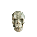 2.2" Nine Dragon Jade Crystal Skull Carving - Unique Piece #HA12