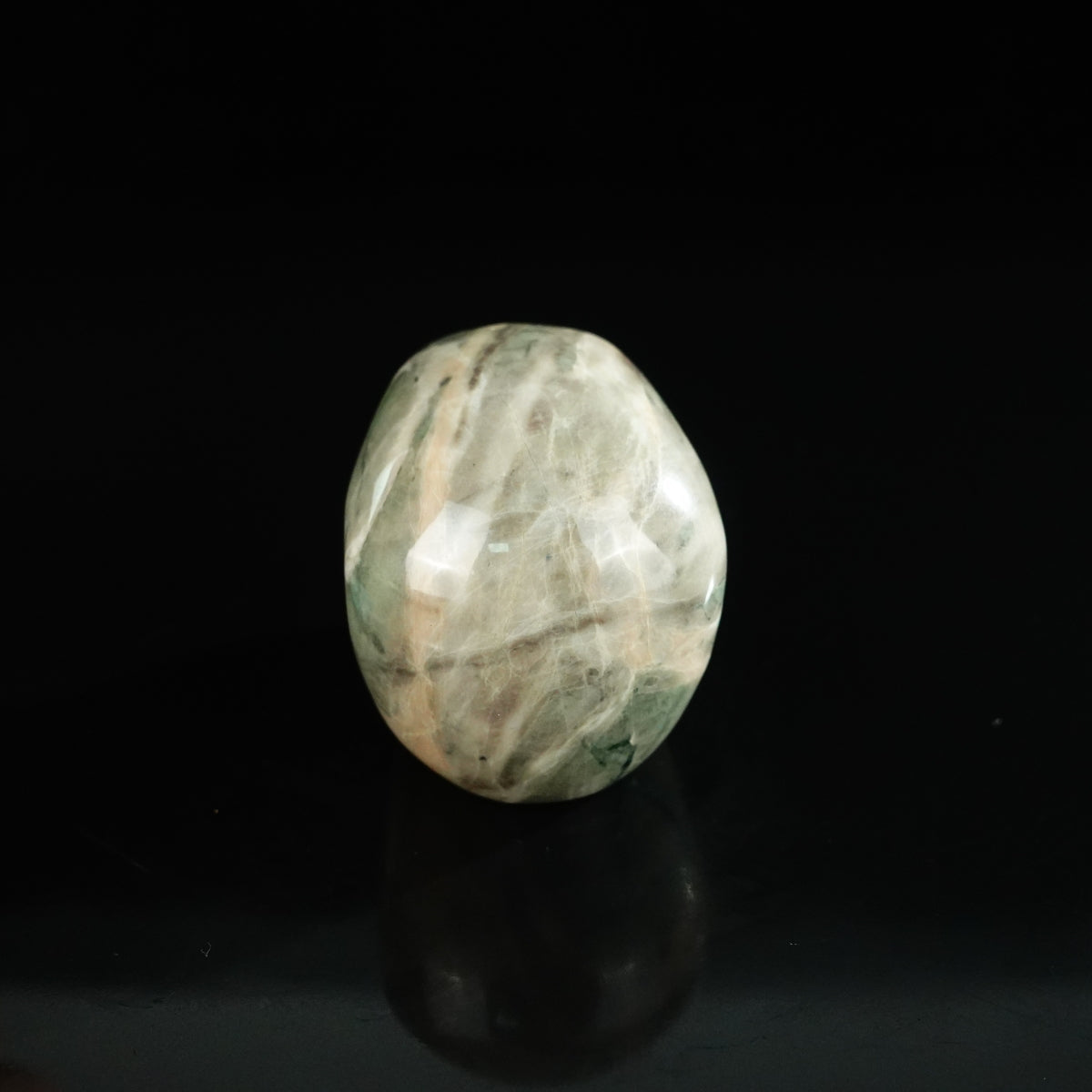 2.2" Nine Dragon Jade Crystal Skull Carving - Unique Piece #HA12