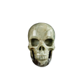 2.2" Nine Dragon Jade Crystal Skull Carving - Unique Piece #HA14