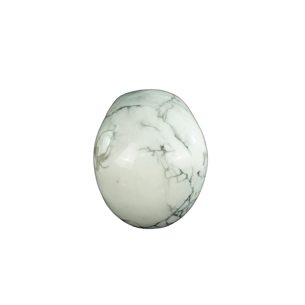 2.2" Howlite Crystal Skull Carving - Unique Piece #HL01