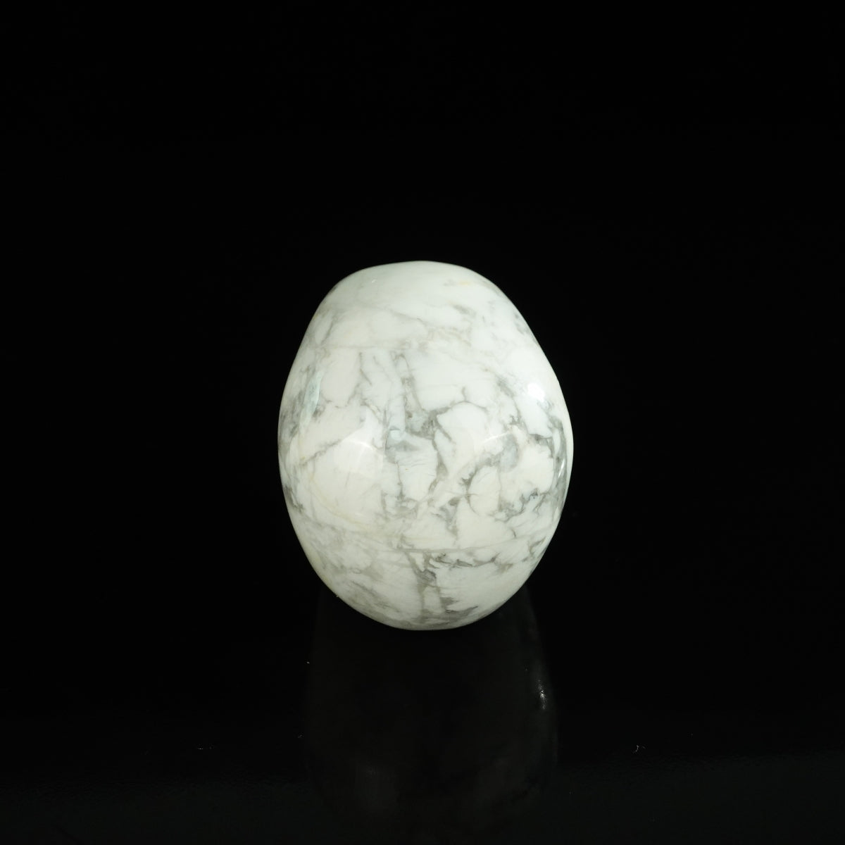 2.2" Howlite Crystal Skull Carving - Unique Piece #HL02