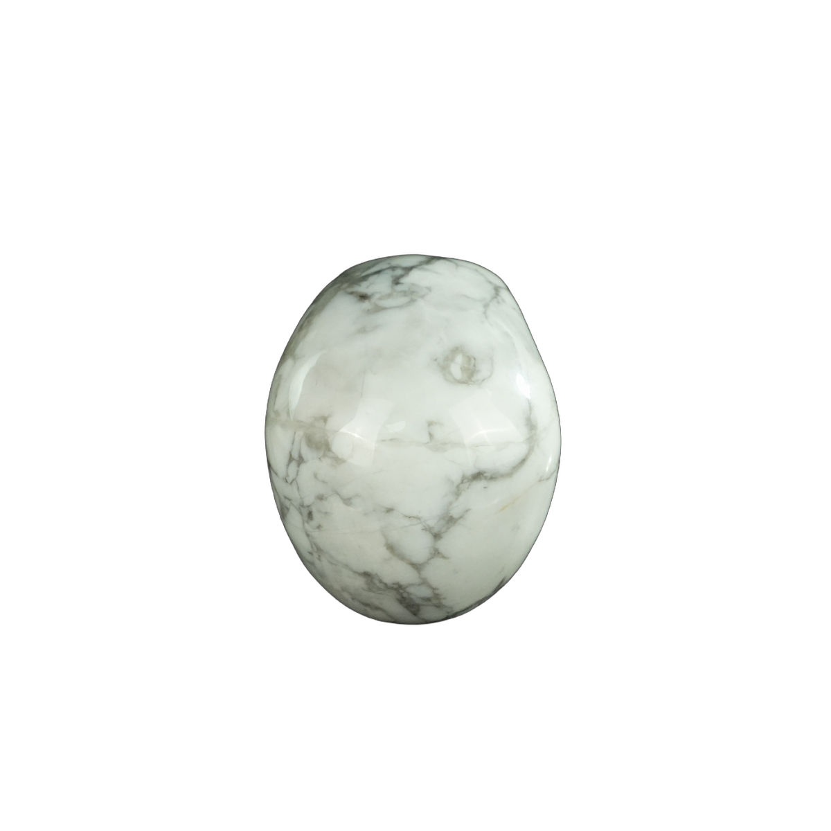 2.2" Howlite Crystal Skull Carving - Unique Piece #HL05