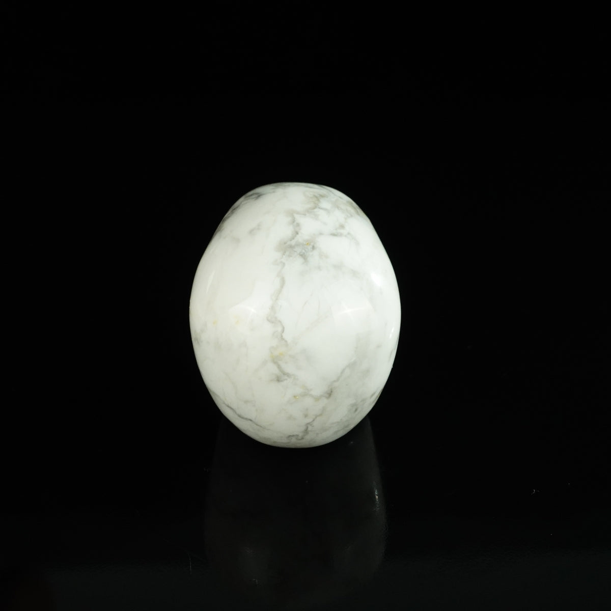 2.2" Howlite Crystal Skull Carving - Unique Piece #HL07