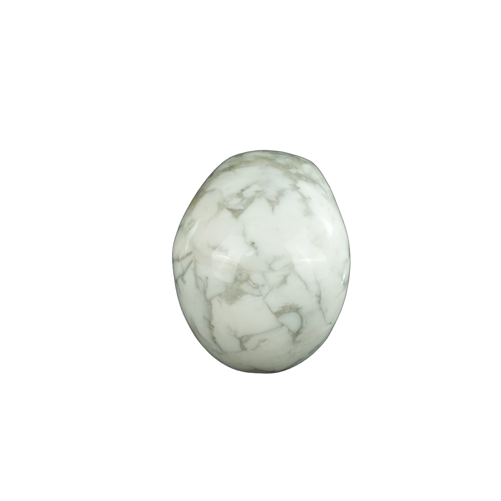2.2" Howlite Crystal Skull Carving - Unique Piece #HL08