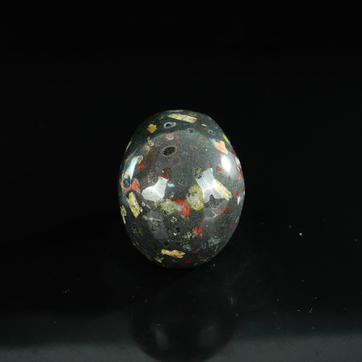 2.2" Plum Blossom Jade Crystal Skull Carving - Unique Piece #PB02