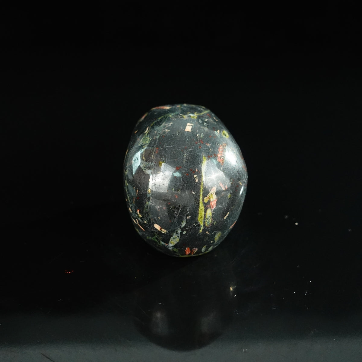 2.2" Plum Blossom Jade Crystal Skull Carving - Unique Piece #PB03