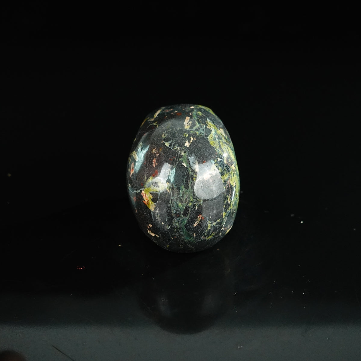 2.2" Plum Blossom Jade Crystal Skull Carving - Unique Piece #PB04