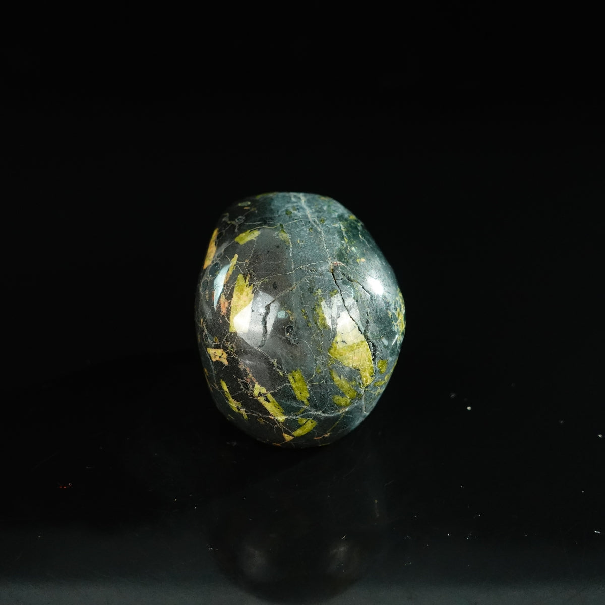 2.2" Plum Blossom Jade Crystal Skull Carving - Unique Piece #PB05
