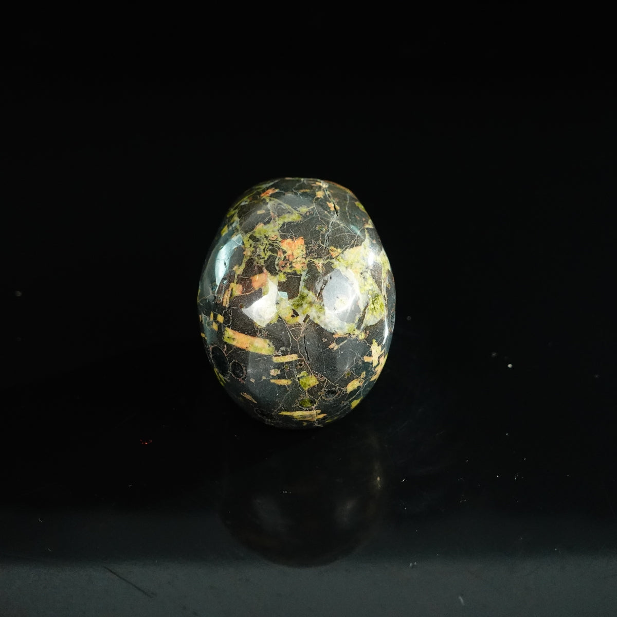 2.2" Plum Blossom Jade Crystal Skull Carving - Unique Piece #PB07