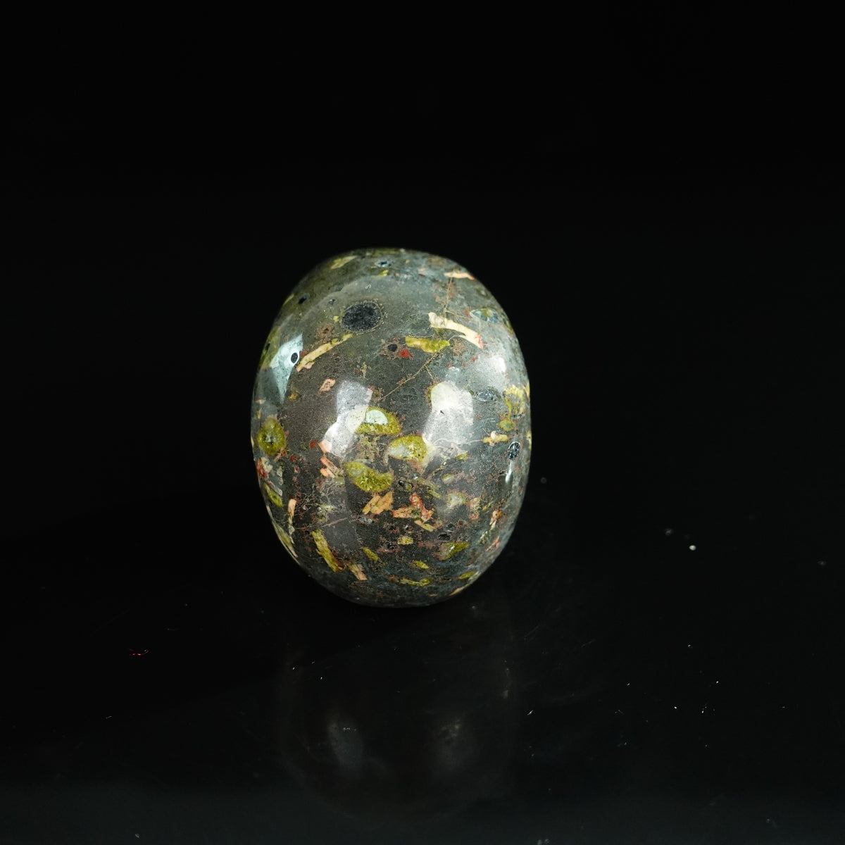 2.2" Plum Blossom Jade Crystal Skull Carving - Unique Piece #PB08