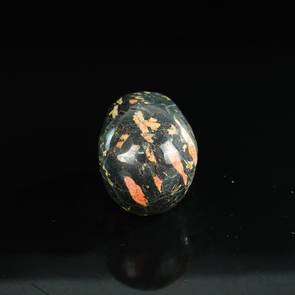 2.2" Plum Blossom Jade Crystal Skull Carving - Unique Piece #PB09