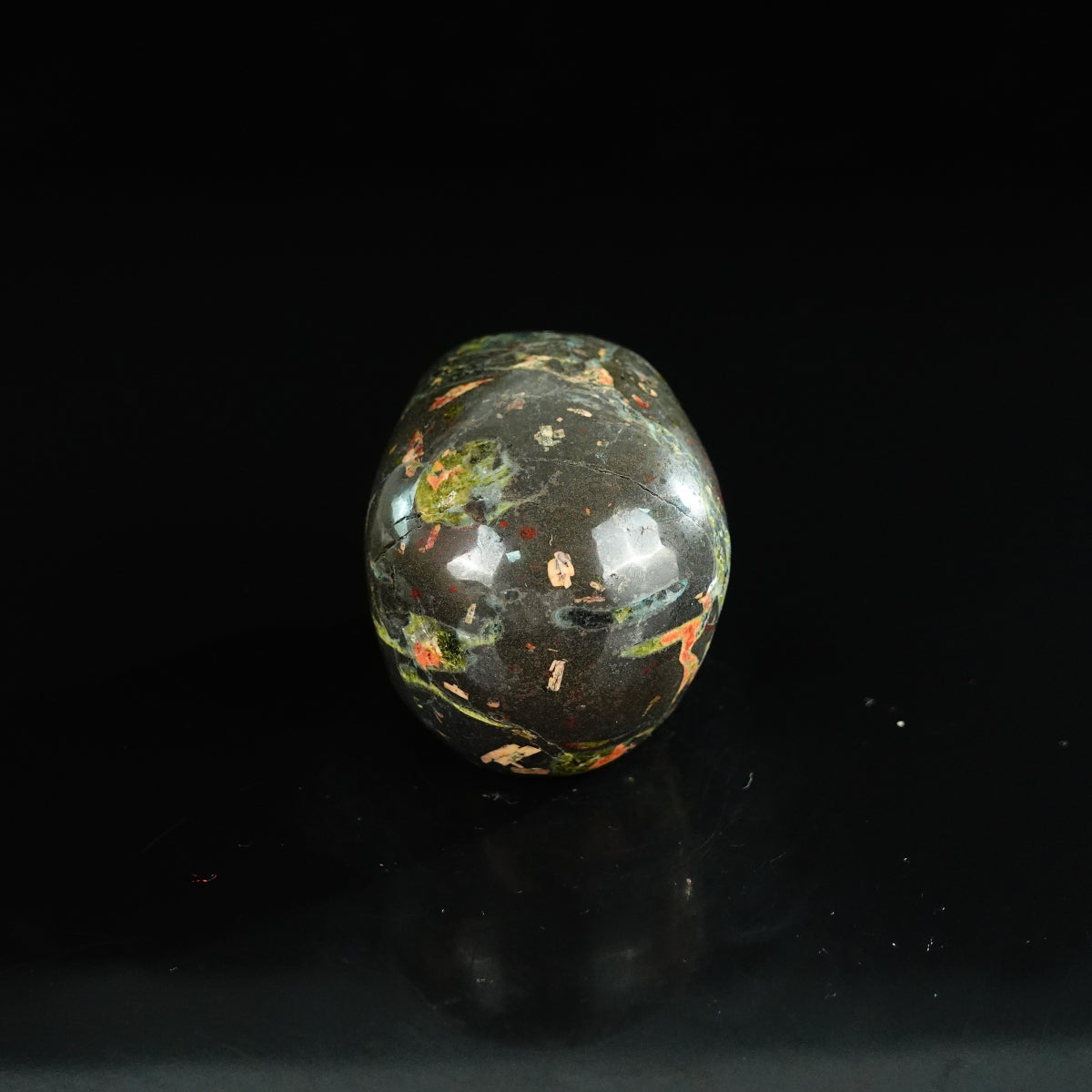 2.2" Plum Blossom Jade Crystal Skull Carving - Unique Piece #PB11