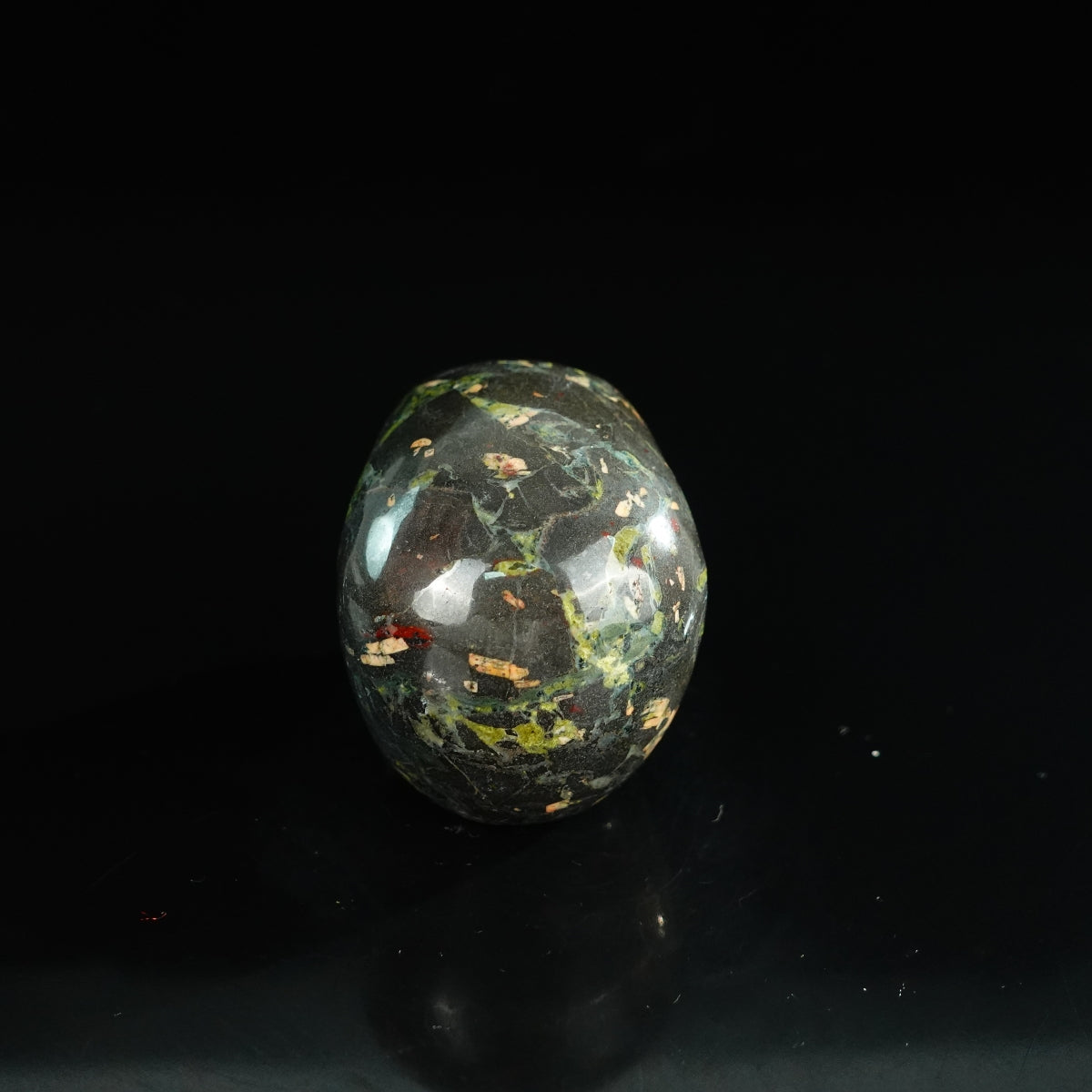 2.2" Plum Blossom Jade Crystal Skull Carving - Unique Piece #PB12