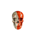 2.2" Red Jasper Crystal Skull Carving - Unique Piece #RJ01