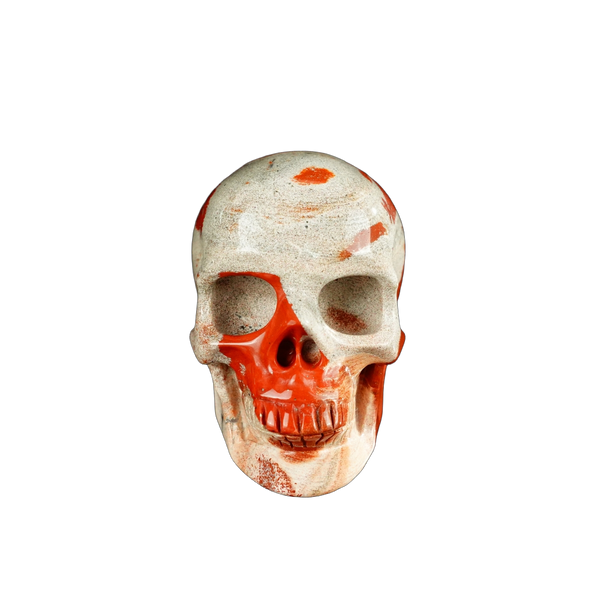 2.2" Red Jasper Crystal Skull Carving - Unique Piece #RJ02