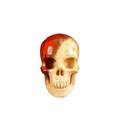 2.2" Red Jasper Crystal Skull Carving - Unique Piece #RJ03