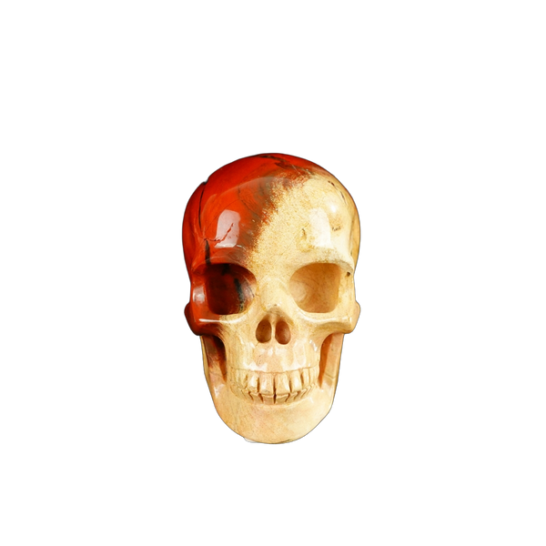2.2" Red Jasper Crystal Skull Carving - Unique Piece #RJ03