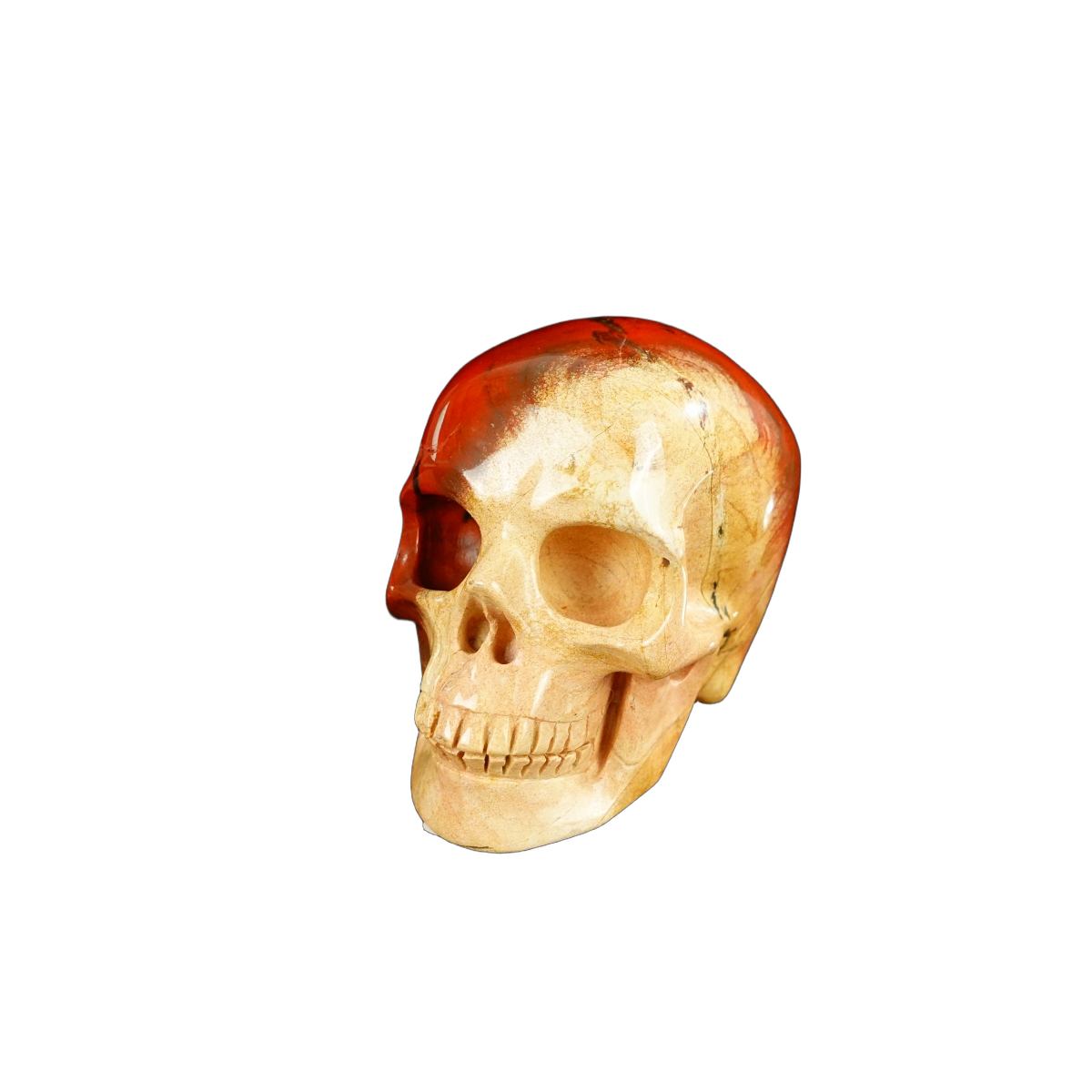 2.2" Red Jasper Crystal Skull Carving - Unique Piece #RJ03