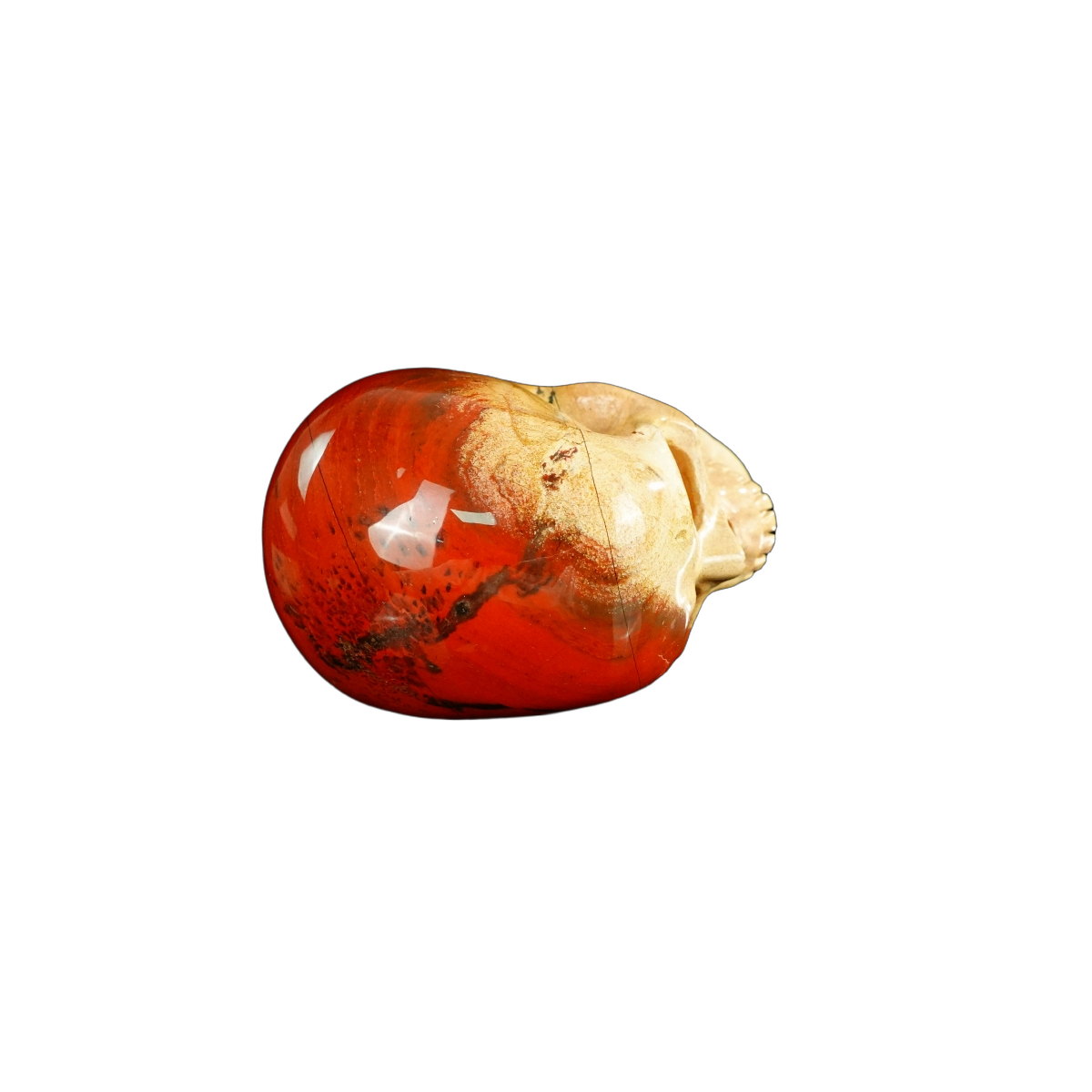 2.2" Red Jasper Crystal Skull Carving - Unique Piece #RJ03