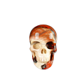 2.2" Red Jasper Crystal Skull Carving - Unique Piece #RJ04