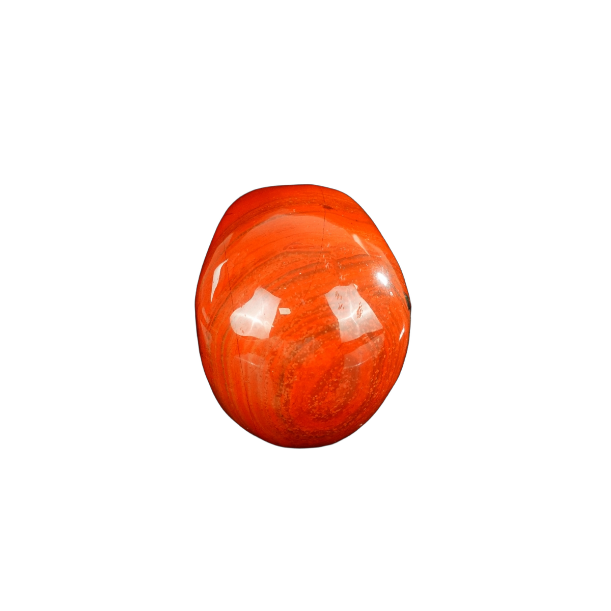 2.2" Red Jasper Crystal Skull Carving - Hand Carved Decor