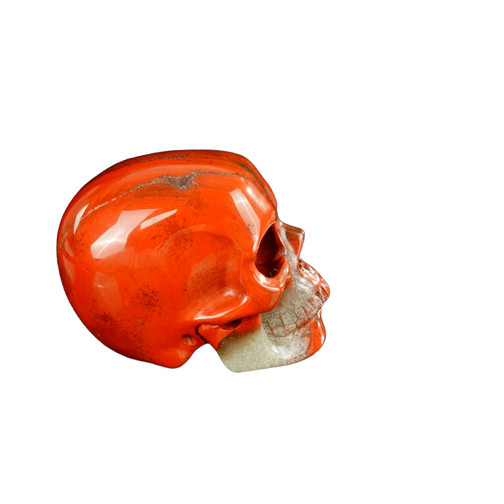 2.2" Red Jasper Crystal Skull Carving - Unique Piece #RJ08
