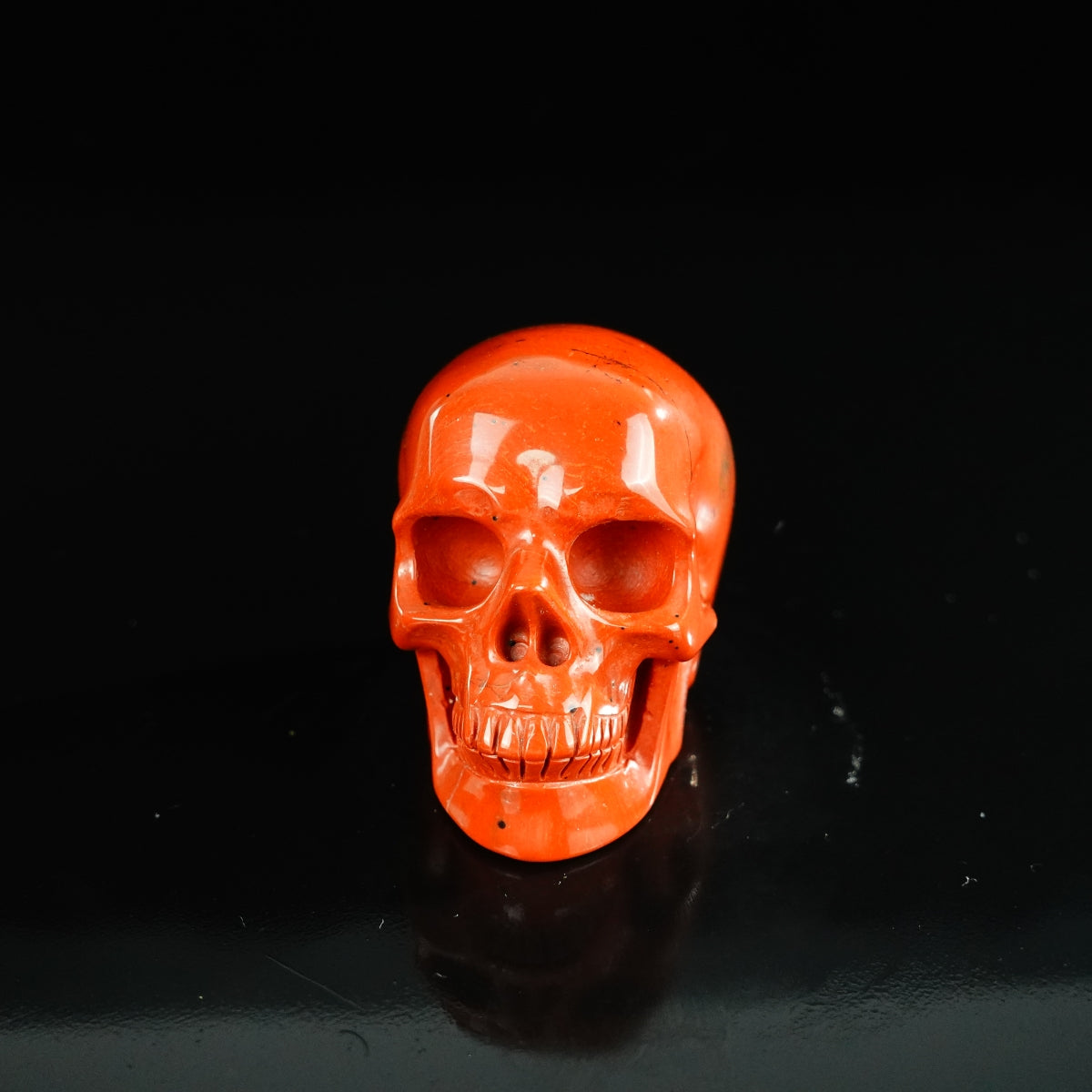 2.2" Red Jasper Crystal Skull Carving - Unique Piece #RJ12