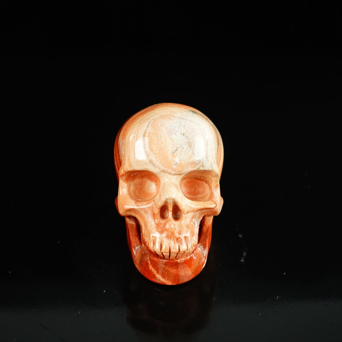 2.2" Red Jasper Crystal Skull Carving - Unique Piece #RJ13