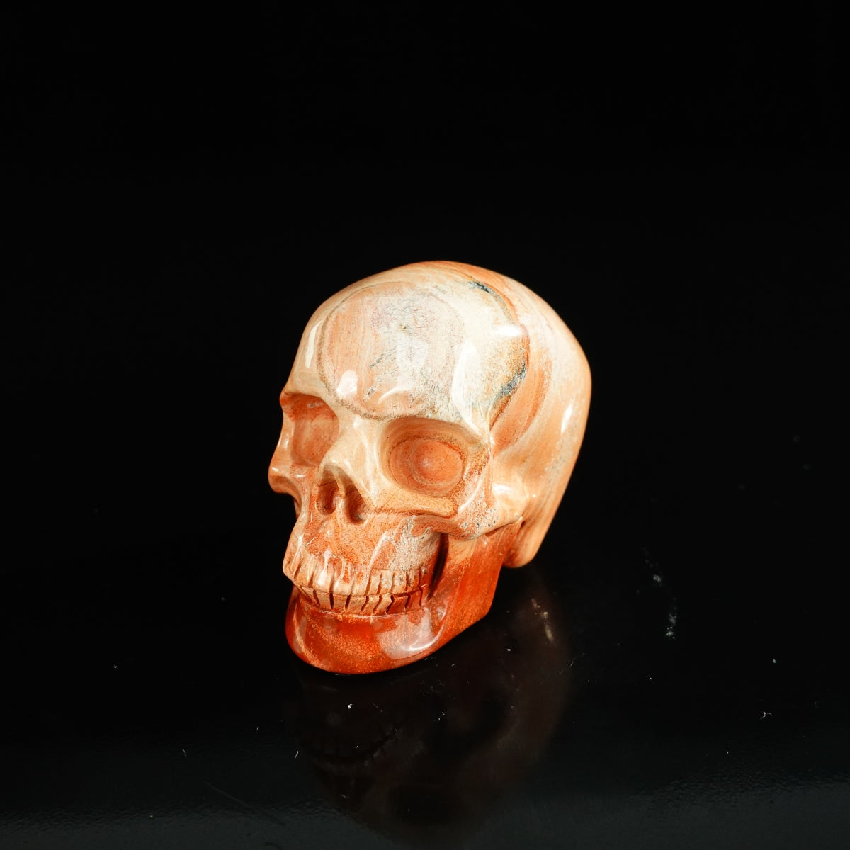 2.2" Red Jasper Crystal Skull Carving - Unique Piece #RJ13