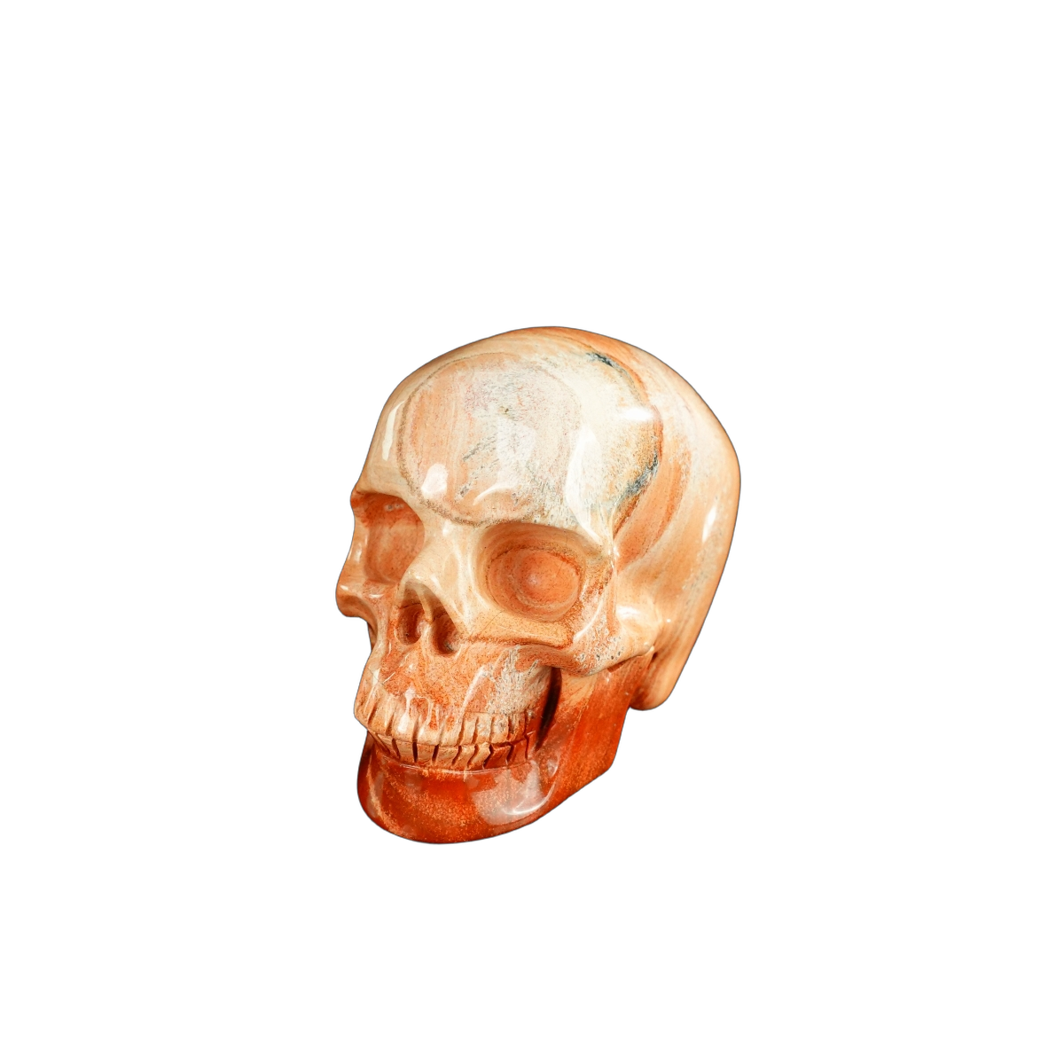 2.2" Red Jasper Crystal Skull Carving - Unique Piece #RJ13