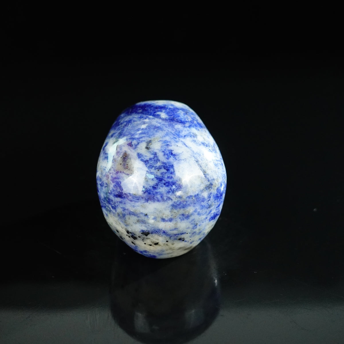 2.2" Sodalite Crystal Skull Carving - Unique Piece #SL01