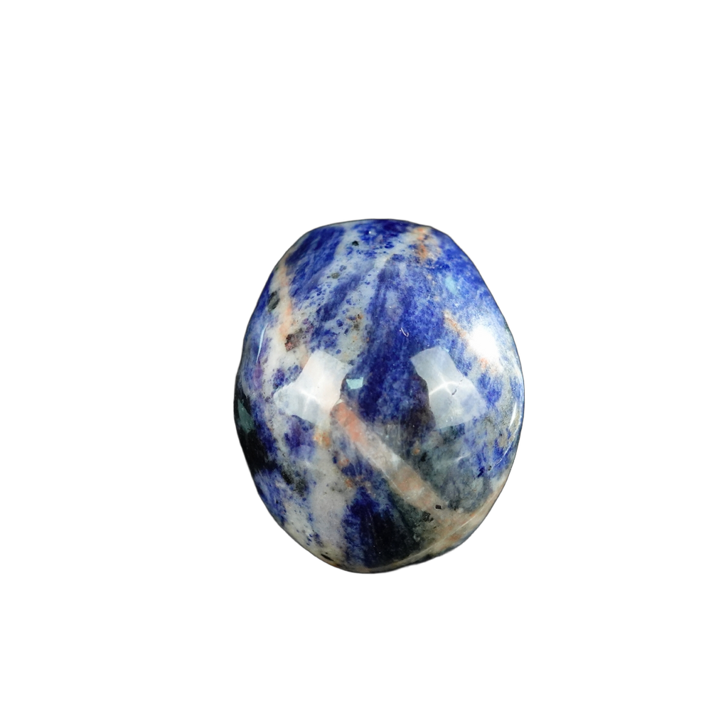 2.2" Sodalite Crystal Skull Carving - Hand Carved Decor