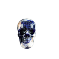 2.2" Sodalite Crystal Skull Carving - Unique Piece #SL08