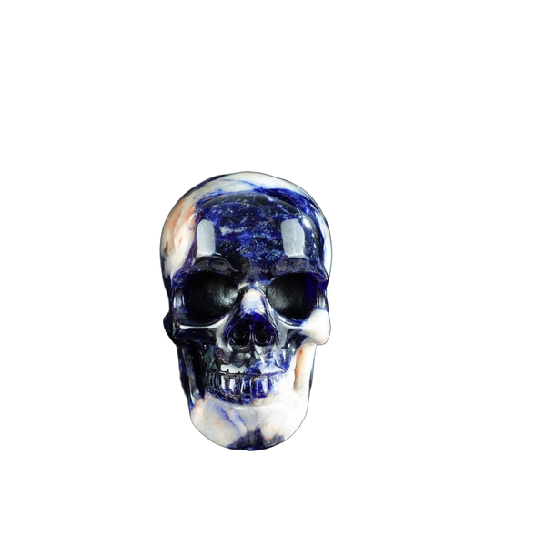 2.2" Sodalite Crystal Skull Carving - Unique Piece #SL08