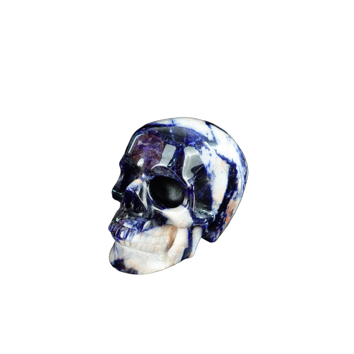 2.2" Sodalite Crystal Skull Carving - Unique Piece #SL08