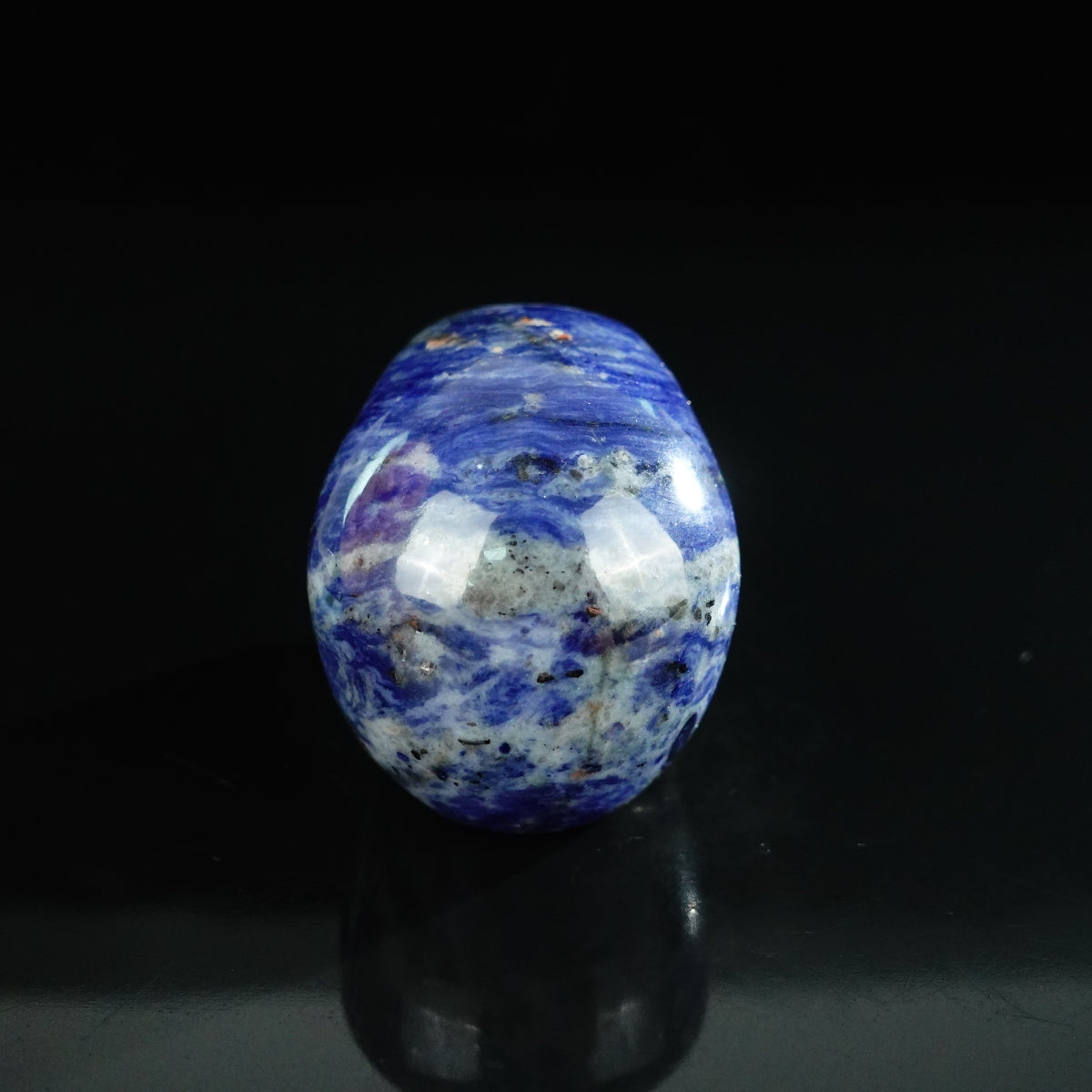 2.2" Sodalite Crystal Skull Carving - Unique Piece #SL09