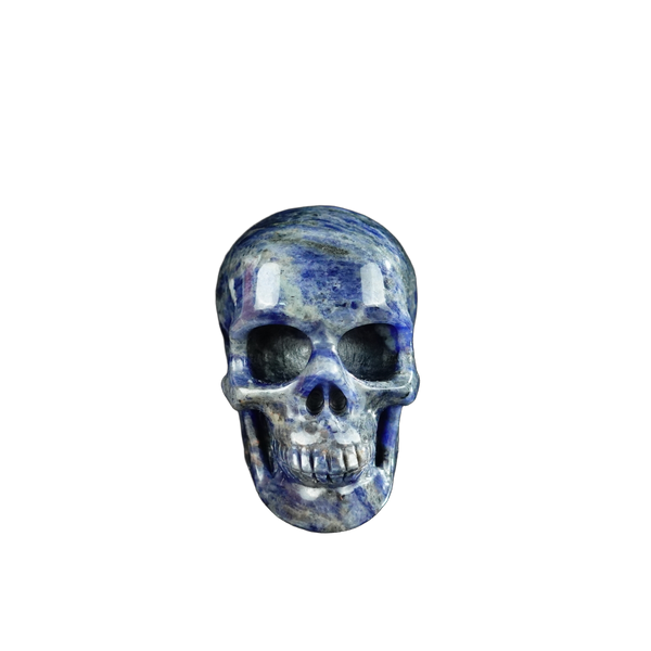 2.2" Sodalite Crystal Skull Carving - Unique Piece #SL13