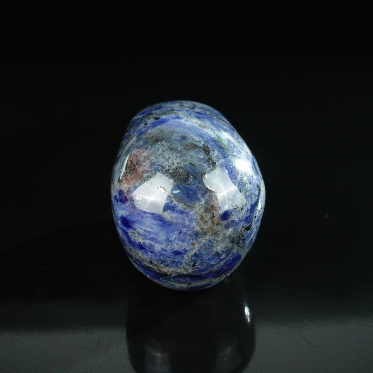 2.2" Sodalite Crystal Skull Carving - Unique Piece #SL13