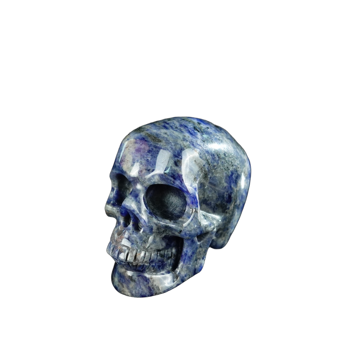 2.2" Sodalite Crystal Skull Carving - Unique Piece #SL13