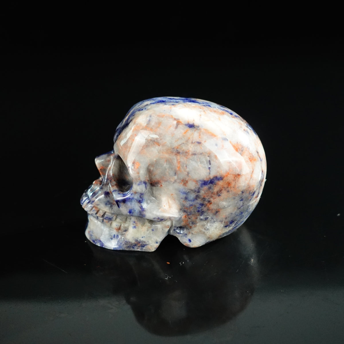 2.2" Sodalite Crystal Skull Carving - Unique Piece #SL14