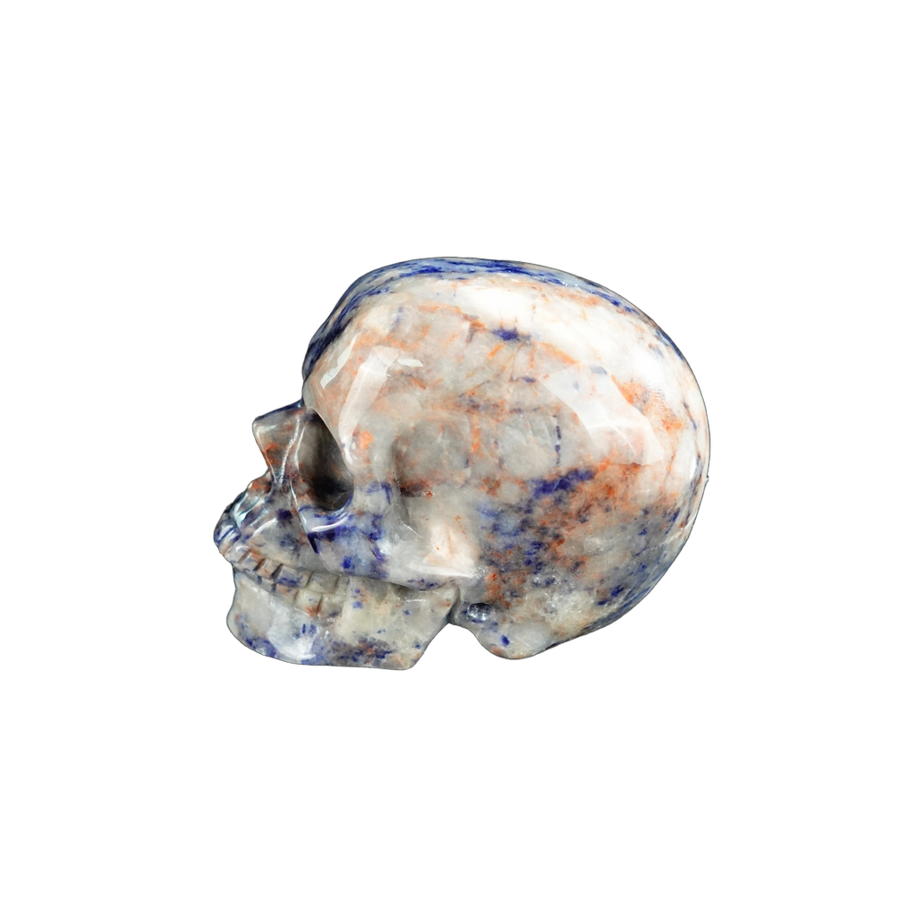 2.2" Sodalite Crystal Skull Carving - Unique Piece #SL14