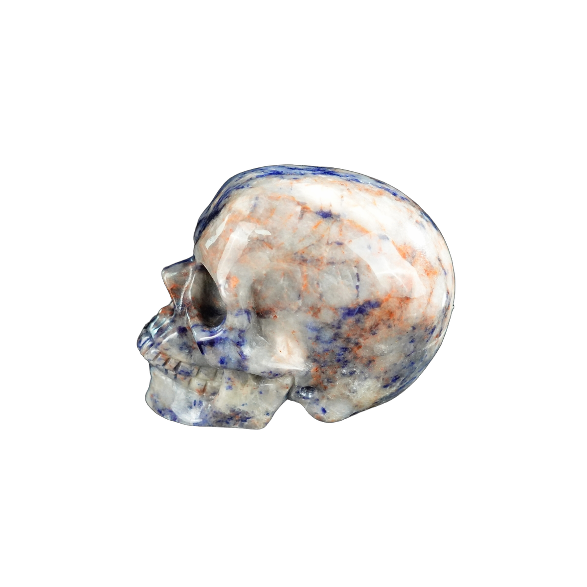 2.2" Sodalite Crystal Skull Carving - Unique Piece #SL14