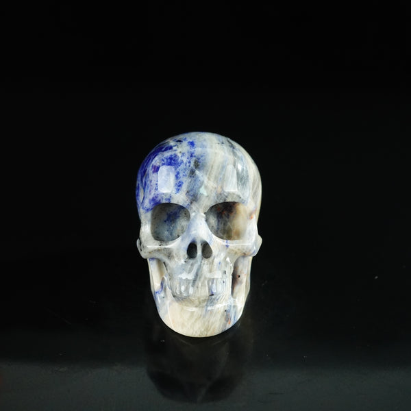 2.2" Sodalite Crystal Skull Carving - Unique Piece #SL15